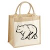 Pocket Jute Midi Tote Thumbnail