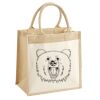 Pocket Jute Midi Tote Thumbnail