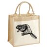 Pocket Jute Midi Tote Thumbnail