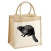 Pocket Jute Midi Tote Thumbnail
