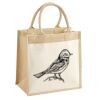 Pocket Jute Midi Tote Thumbnail