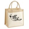Pocket Jute Midi Tote Thumbnail