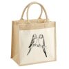 Pocket Jute Midi Tote Thumbnail