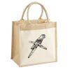 Pocket Jute Midi Tote Thumbnail