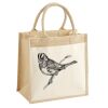 Pocket Jute Midi Tote Thumbnail