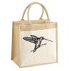 Pocket Jute Midi Tote Thumbnail