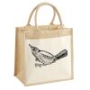 Pocket Jute Midi Tote Thumbnail