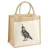 Pocket Jute Midi Tote Thumbnail