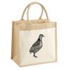 Pocket Jute Midi Tote Thumbnail