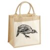 Pocket Jute Midi Tote Thumbnail