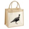 Pocket Jute Midi Tote Thumbnail