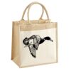 Pocket Jute Midi Tote Thumbnail