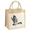 Pocket Jute Midi Tote Thumbnail