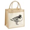 Pocket Jute Midi Tote Thumbnail