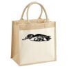 Pocket Jute Midi Tote Thumbnail