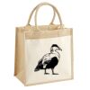Pocket Jute Midi Tote Thumbnail