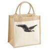 Pocket Jute Midi Tote Thumbnail