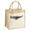 Pocket Jute Midi Tote Thumbnail