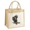 Pocket Jute Midi Tote Thumbnail