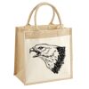 Pocket Jute Midi Tote Thumbnail