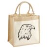 Pocket Jute Midi Tote Thumbnail