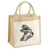 Pocket Jute Midi Tote Thumbnail