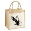 Pocket Jute Midi Tote Thumbnail