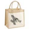 Pocket Jute Midi Tote Thumbnail