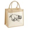 Pocket Jute Midi Tote Thumbnail