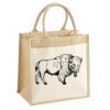 Pocket Jute Midi Tote Thumbnail
