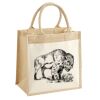 Pocket Jute Midi Tote Thumbnail