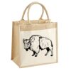 Pocket Jute Midi Tote Thumbnail
