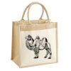Pocket Jute Midi Tote Thumbnail