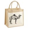 Pocket Jute Midi Tote Thumbnail