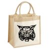 Pocket Jute Midi Tote Thumbnail