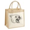 Pocket Jute Midi Tote Thumbnail