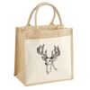 Pocket Jute Midi Tote Thumbnail