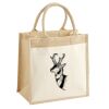 Pocket Jute Midi Tote Thumbnail
