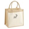 Pocket Jute Midi Tote Thumbnail