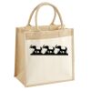 Pocket Jute Midi Tote Thumbnail