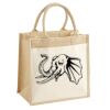 Pocket Jute Midi Tote Thumbnail