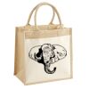 Pocket Jute Midi Tote Thumbnail