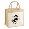 Pocket Jute Midi Tote Thumbnail