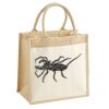 Pocket Jute Midi Tote Thumbnail