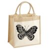 Pocket Jute Midi Tote Thumbnail