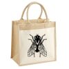 Pocket Jute Midi Tote Thumbnail