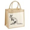 Pocket Jute Midi Tote Thumbnail