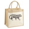 Pocket Jute Midi Tote Thumbnail