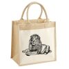 Pocket Jute Midi Tote Thumbnail