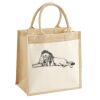 Pocket Jute Midi Tote Thumbnail